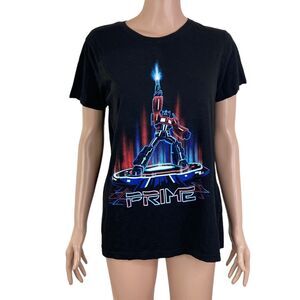 Transformers Optimus Prime Tshirt Boys Large Short Sleeve Black